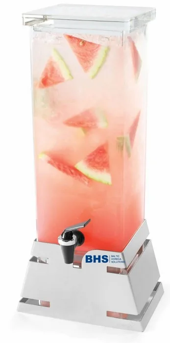Dzērienu dispensers 7.5 L ar metāla paliktni