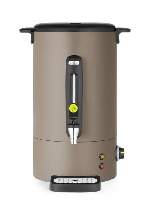 Karsto dzērienu dispensers 14L, pelekbrūns, 357x380x(H)507mm